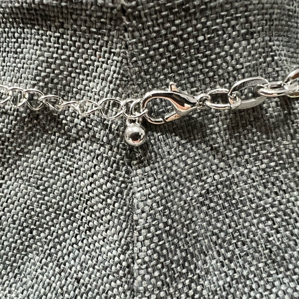 Fashion Jewelry Stainless Steel Coated in Silver And Gun Metal Plated Finish☑️ - Picture 8 of 10
